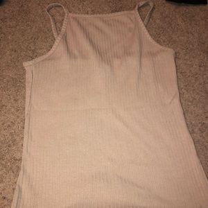 High neck tank top